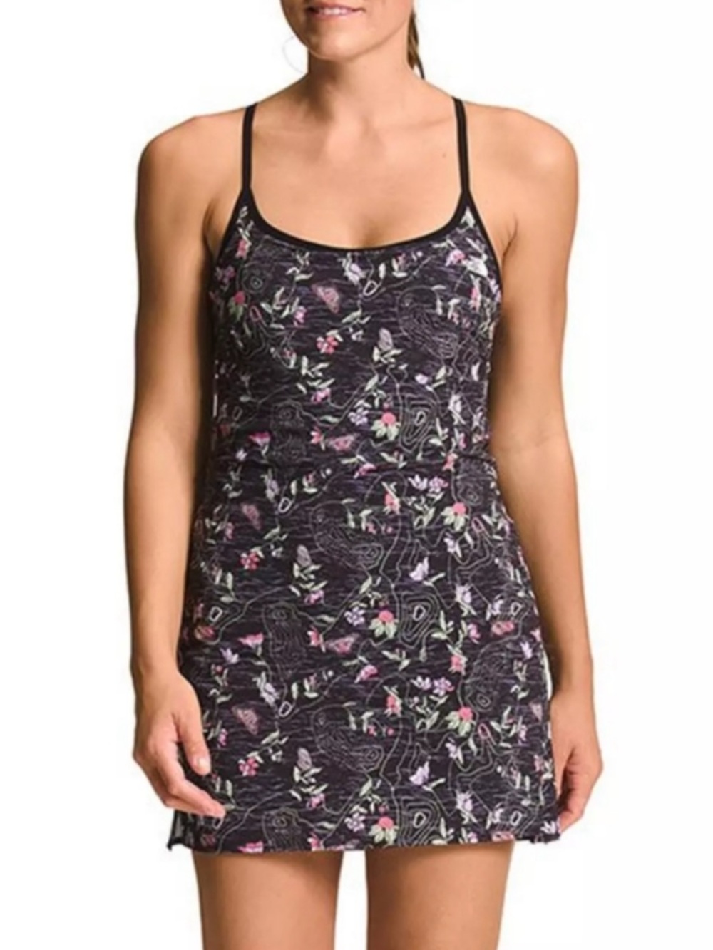 The North Face Black Print Arque Hike Dress